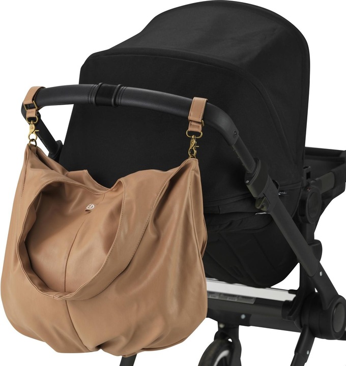 Actual product image Elodie bag for mom ¦ Draped Tote Soft Terracotta