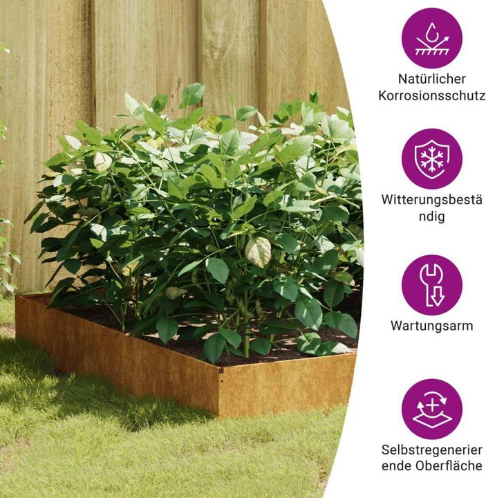 Actual product image vidaXL Garten-Hochbeet