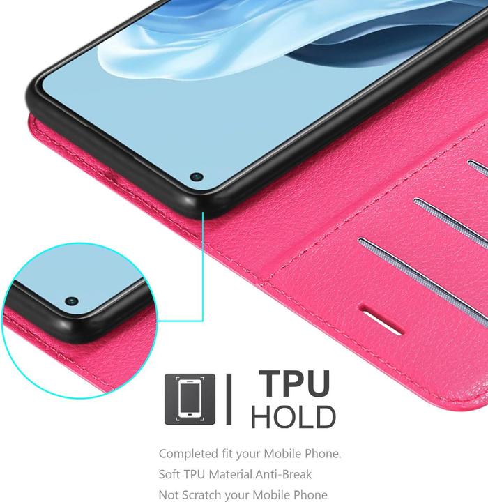 Produktbild Cadorabo Book Stand Hülle für Oppo FIND X5 LITE / Reno7 5G (Oppo Find X5 Lite, OPPO Reno7 Z 5G)