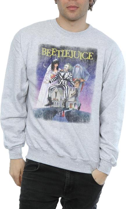 Immagine prodotto Beetlejuice Felpa poster in cotone invecchiato (XXL)