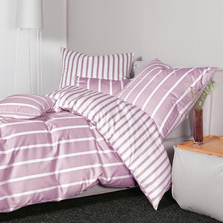 Produktbild Janine Mako-Satin Bettwäsche modern classic (Kopfkissenbezug, 40 x 80 cm)