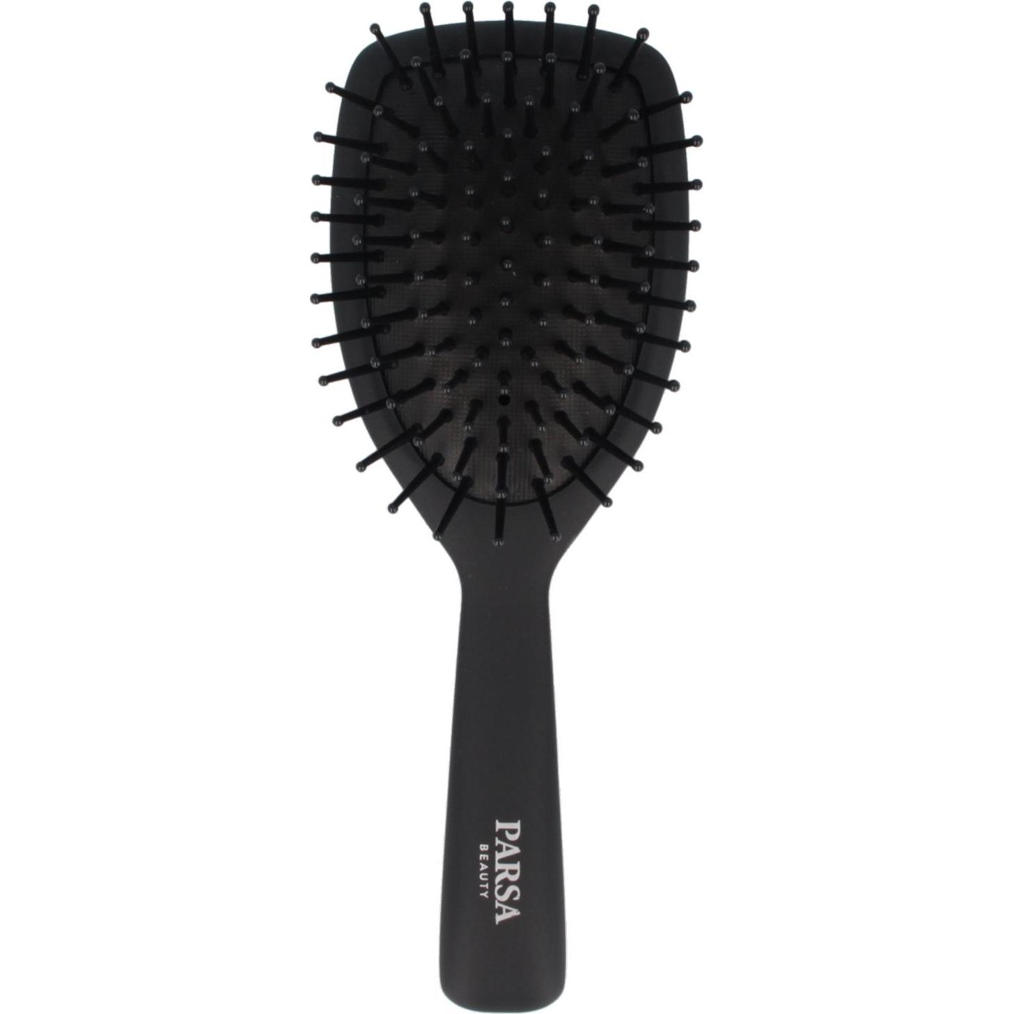 Parsa Beauty, Haarbürste + Kamm, Parsa - Carbon Antistatic Paddle Brush - Black - S