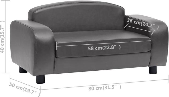 Produktbild vidaXL Hundesofa (Hund)