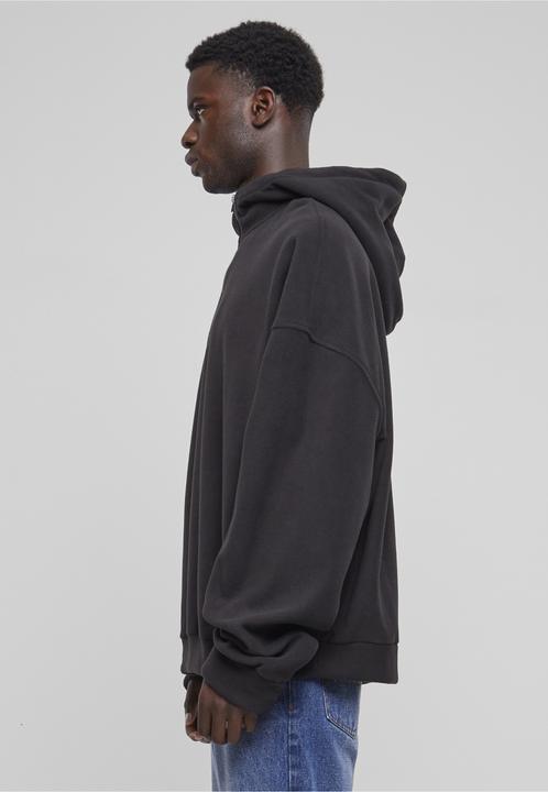 Produktbild Urban Classics Oversized Polar Fleece Half Zip Hoody - 126811 (S)