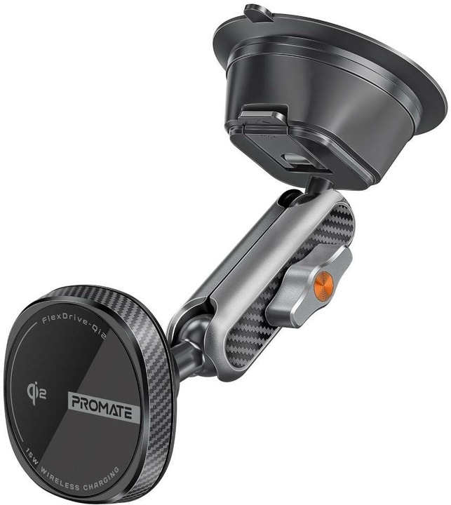 Actual product image ProMate FlexDrive Qi2 smartphone holder