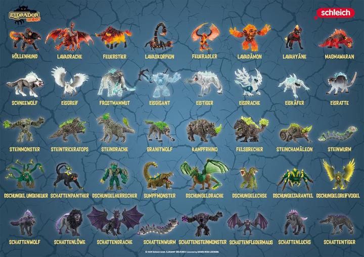 Produktbild Schmidt Spiele SSP Schleich, Eldrador, Das Kartenspiel (Deutsch, 2 - 4 Spieler)