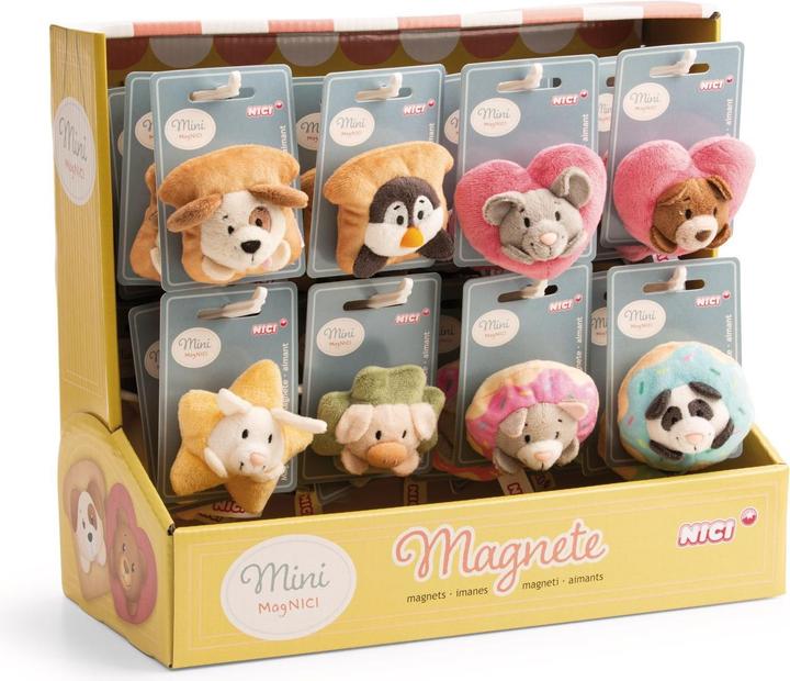 Produktbild NICI 61869 Sortiment mini MagNICI 7cm 32 Stück im Display (28 cm)