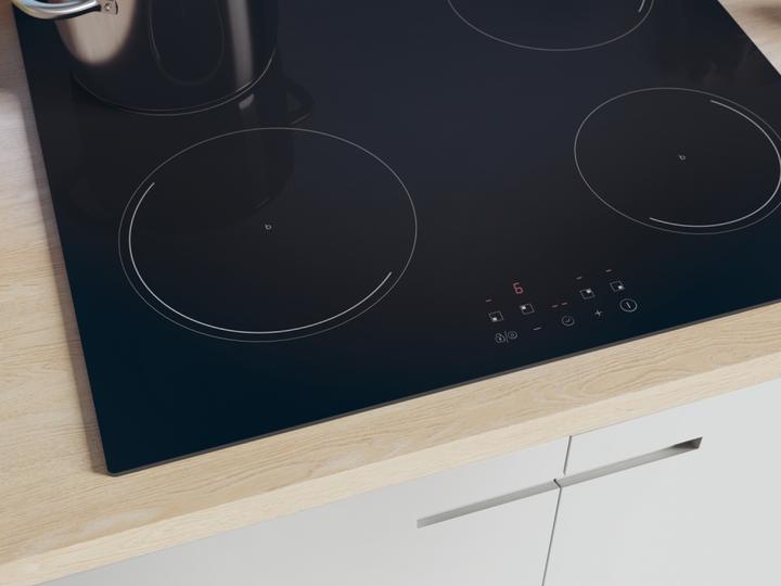 Actual product image Candy Idea CI642CBB Black Integrated 59 cm Zone Induction Hob 4 Zone(s)
