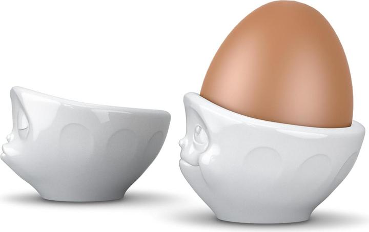 Produktbild 58 Products 4er-Set Eierbecher Küssend & Verträumt & lecker & Och Bitte (4x)