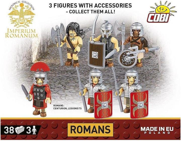 Produktbild Cobi Imperium Romanum Blöcke - Römer 3 Figuren