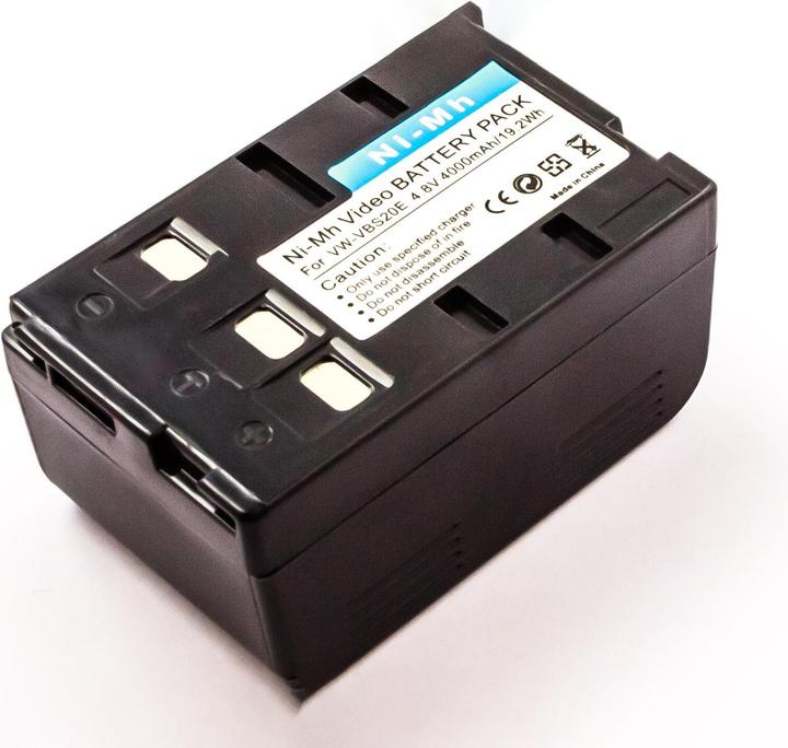 Actual product image AGI VW-VBS20E - 4000 mAh - 4.8 V - nickel metal hydride (NiMH) (Camera battery)
