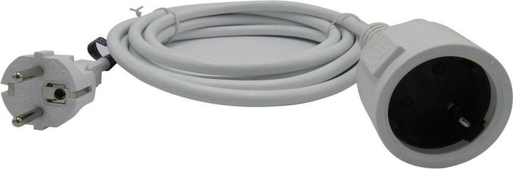 Produktbild RND AC-Netzkabel, Schutzkontaktstecker Typ F (CEE 7/4) - Schutzkontaktstecker Typ F (CEE 7/4), 3m (0.20 m)