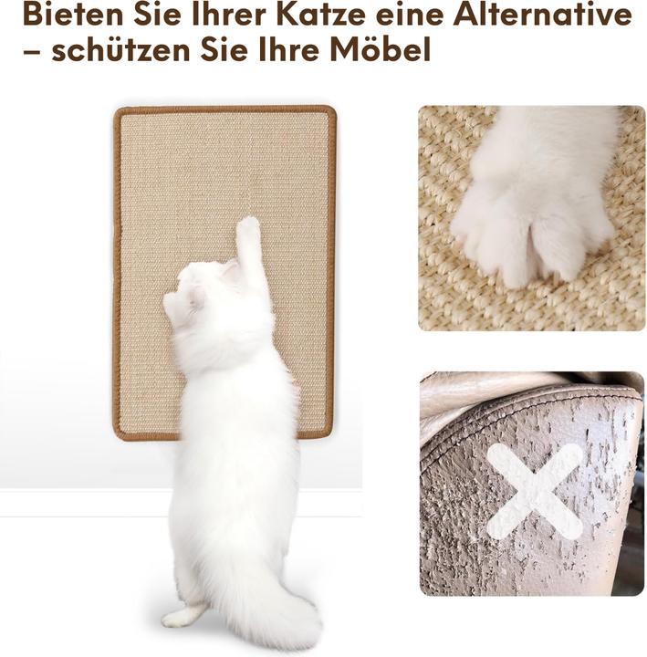 Actual product image Suba Cat scratching mat (Brown)
