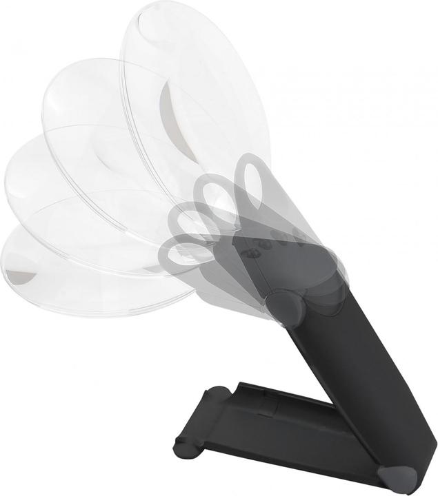 Actual product image Carson Optical FH-25 FreeHand magnifier with bendable handle = foot
