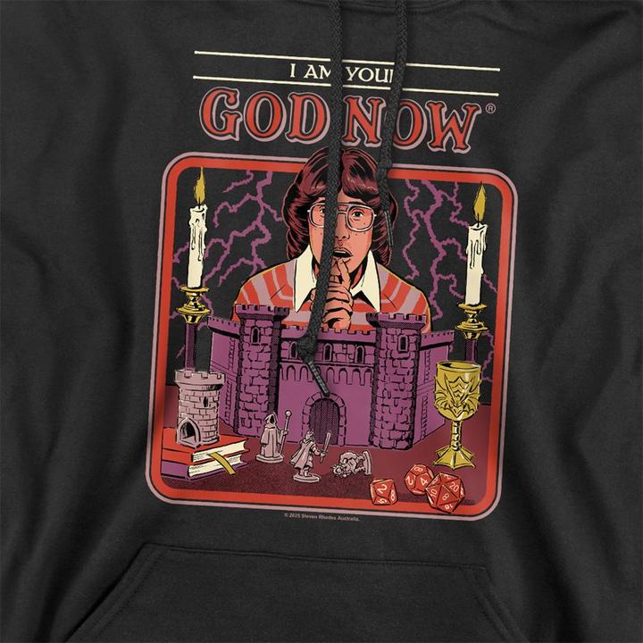 Produktbild Steven Rhodes I Am Your God Now Kapuzenpullover (M)