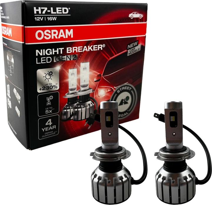 Osram H7 LED Scheinwerferset Night Breaker LED GEN2 (H7)