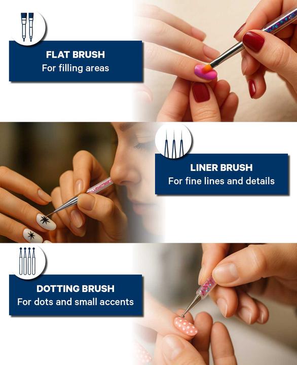 Immagine prodotto Noya Set per lo styling delle unghie (Set per lo styling delle unghie, Colorato)