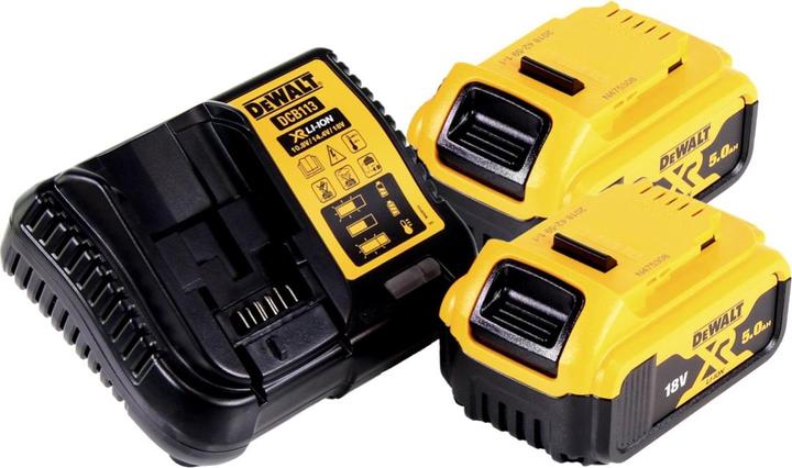 Actual product image DeWalt DCH 273 P2 Battery combi hammer 18 V 2,1 J SDS Plus Brushless + 2x rechargeable battery 5,0 Ah +