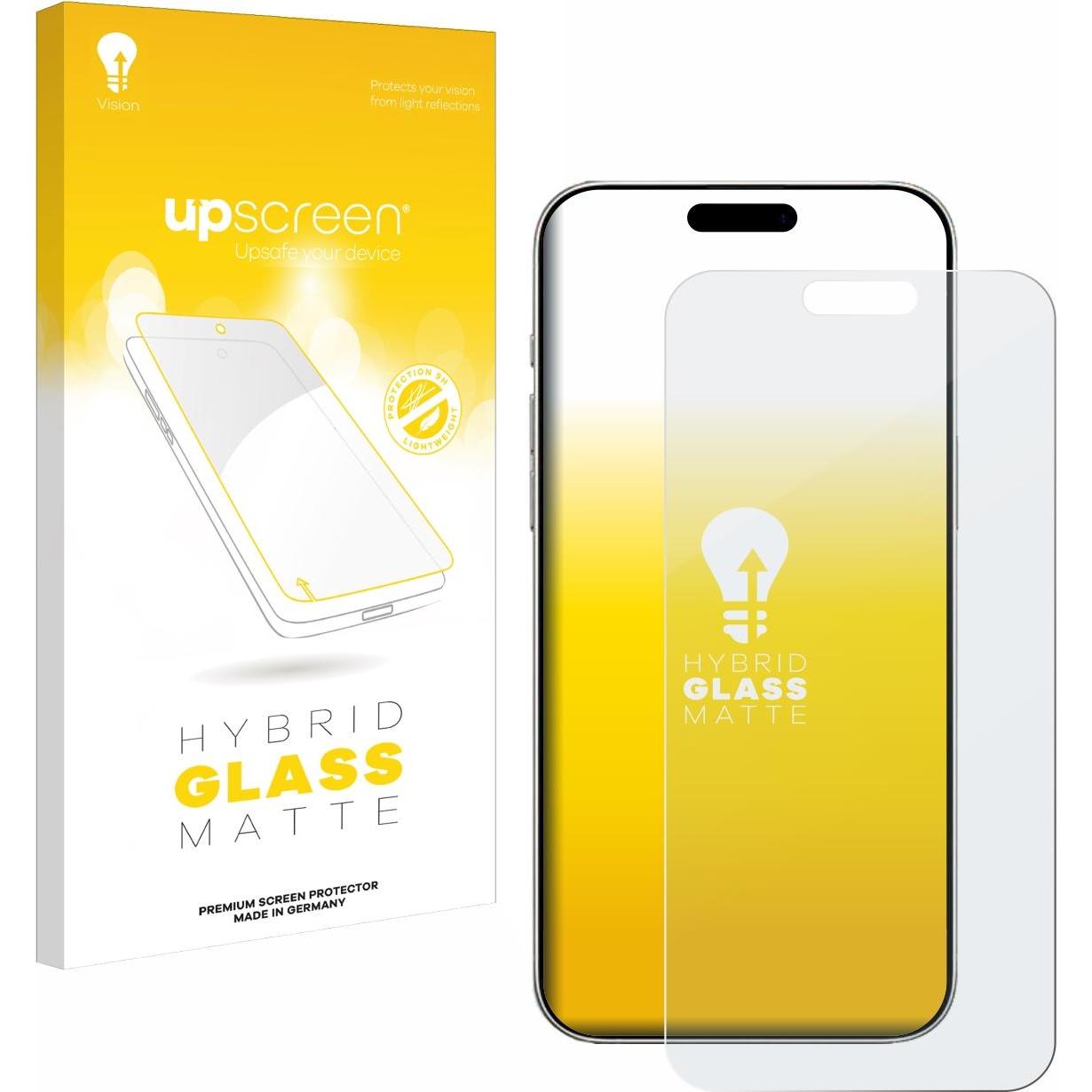 upscreen Schutzglas Schutzfolie Glas Folie Displayschutz matt (1 Stück, Apple iPhone 16 Pro Max), Smartphone Schutzfolie...