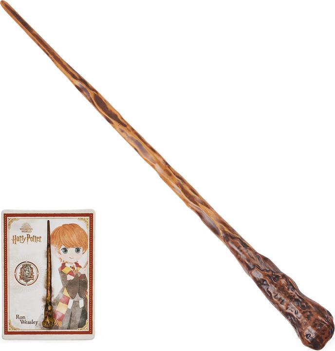 Produktbild Spin Master Wizarding World Harry Potter - Authentischer Ron Weasley Zauberstab aus Kunststoff mit