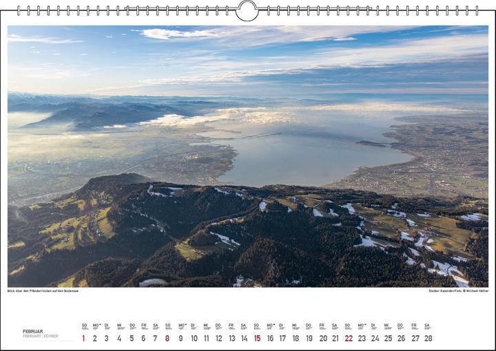 Actual product image Grenzenlos Bodensee 2026 (48 x 33 cm, Hardcover, French, English)