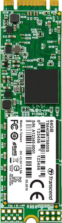 Produktbild Transcend Mts800s (64 GB, M.2 2280)