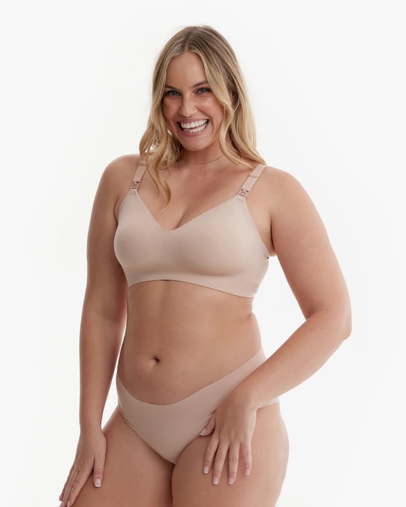 Immagine prodotto Momcozy Reggiseno per allattamento Beige L (L)