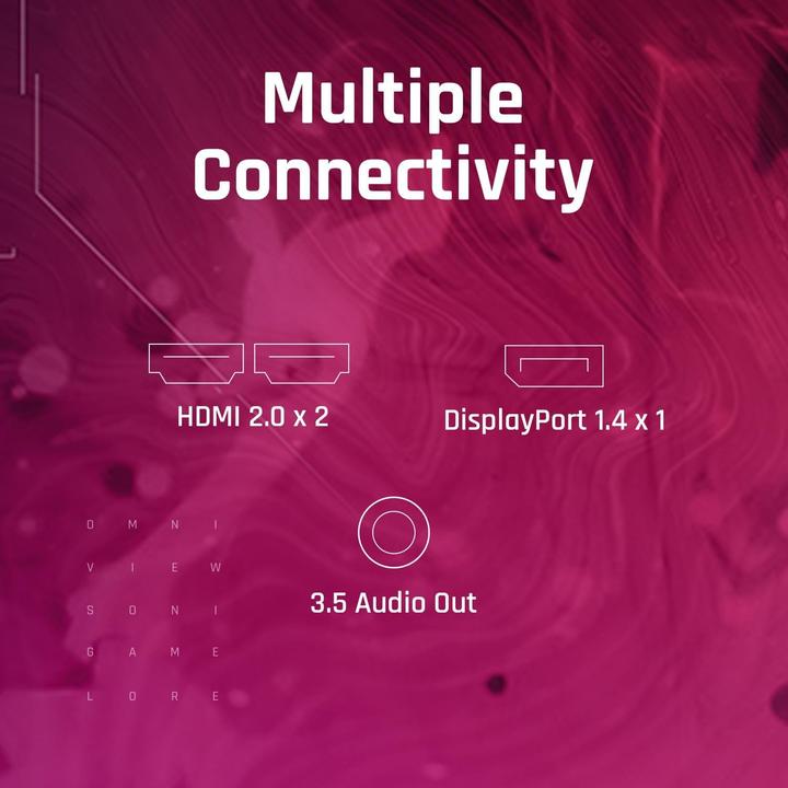 Actual product image Viewsonic VX2428J 60,96cm 24inch IPS 1920x1080 16:9 1ms 2xHDMI DP (1920 x 1080 pixels, 23.80")