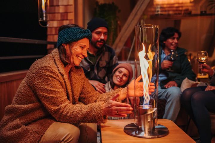 Image du produit Höfats SPIN 1200 Feu de table argenté