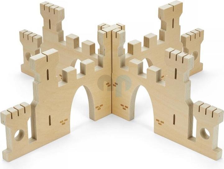 TickiT Scena del castello di legno ad incastro acquista su Galaxus