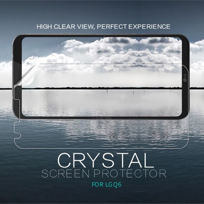 Actual product image Nillkin Super Clear Series (1 Piece, LG Q6+, LG Q6)