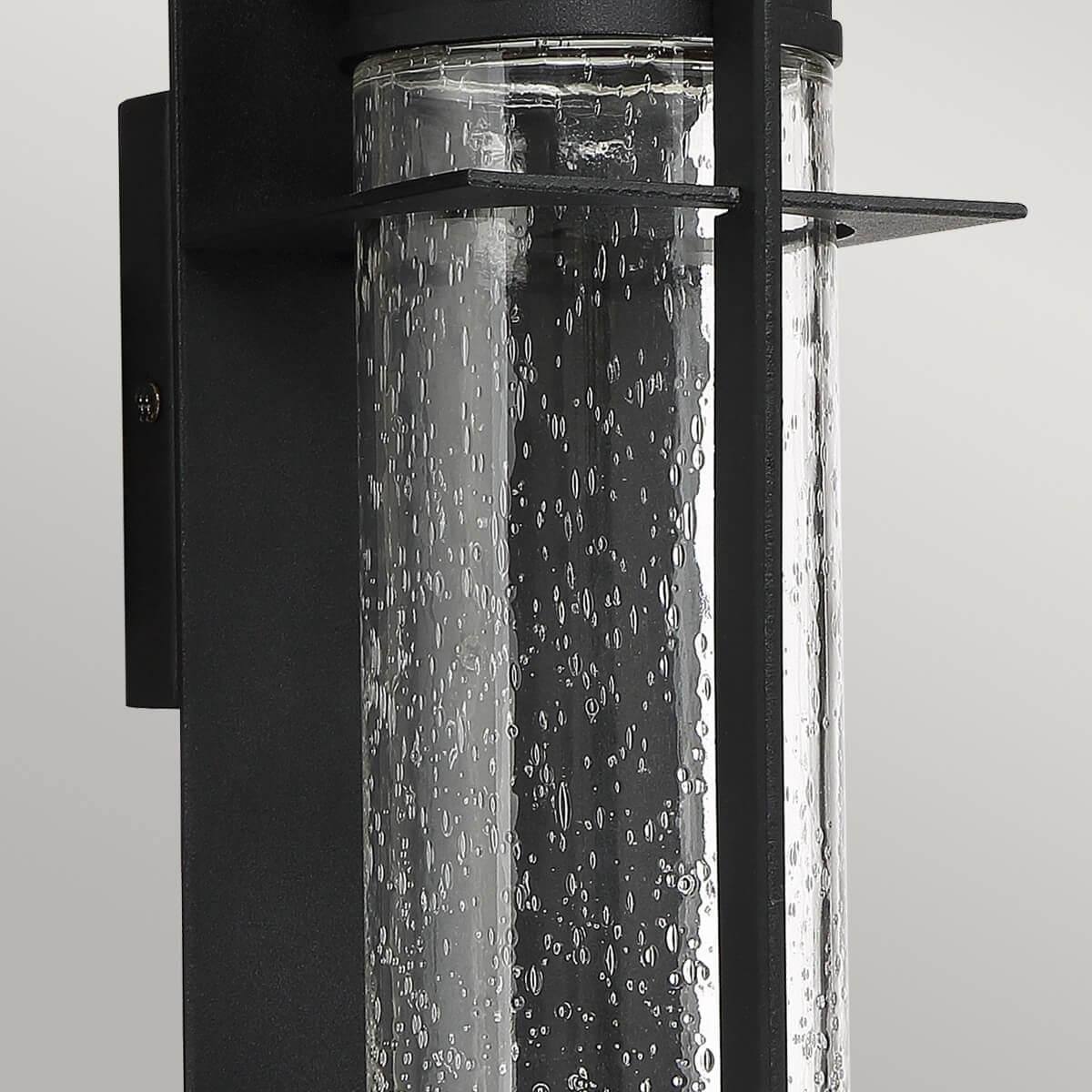 Thumbnail - Elstead Lighting, Wandleuchte + Deckenleuchte, Eames LED Aussen-Aussenwandleuchte 37cm Erde Schwarz Klar IP44 (800 lm)