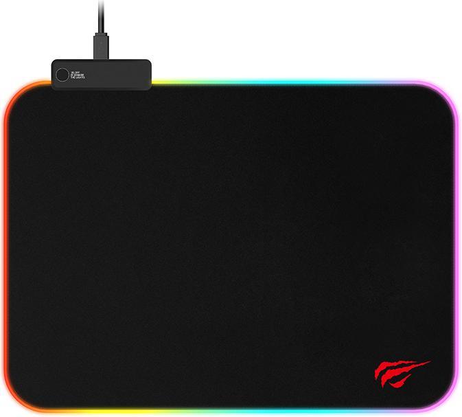 Actual product image Havit MP901 RGB mouse pad (L)