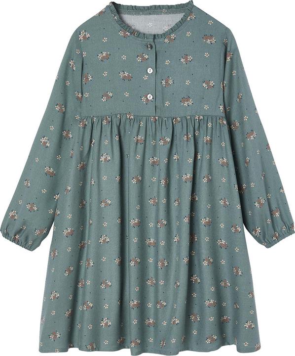 Produktbild Vertbaudet Mädchen Kleid mit Knopfleiste vorn und Printmuster (134)