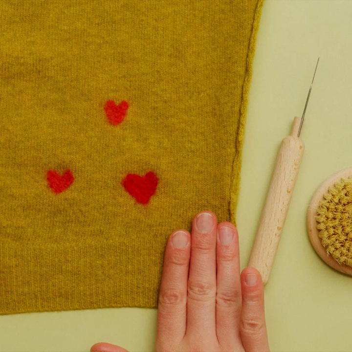 Produktbild Foekje Fleur Wollflick-Set «Wimpy the Wool Wizard»