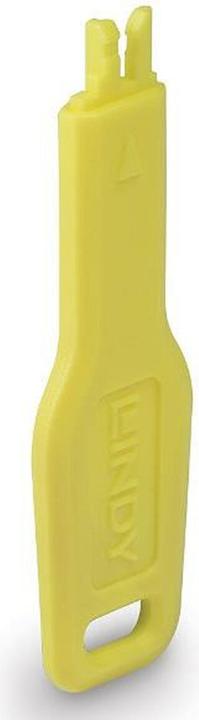 Lindy Chiave per blocco porta RJ45 gialla (47899)