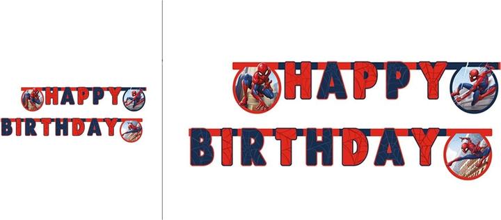 Actual product image Spiderman Paper flag (1 pcs.)