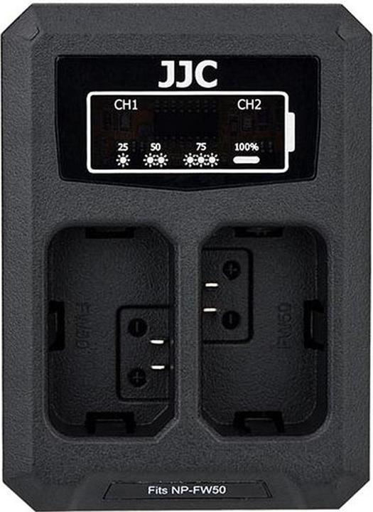 Produktbild JJC Duales USB-Ladegerät für Sony NP-FW50 (Kamera Akku Ladegerät)