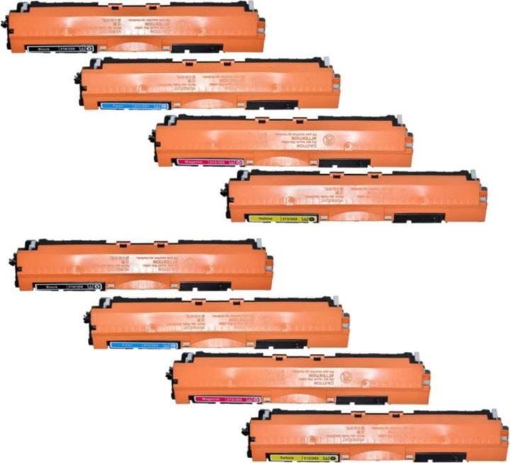 Image du produit Hermex Cartouches de toner compatibles HP LaserJet Pro 100 Color MFP M175nw (M, Y, C, CF)
