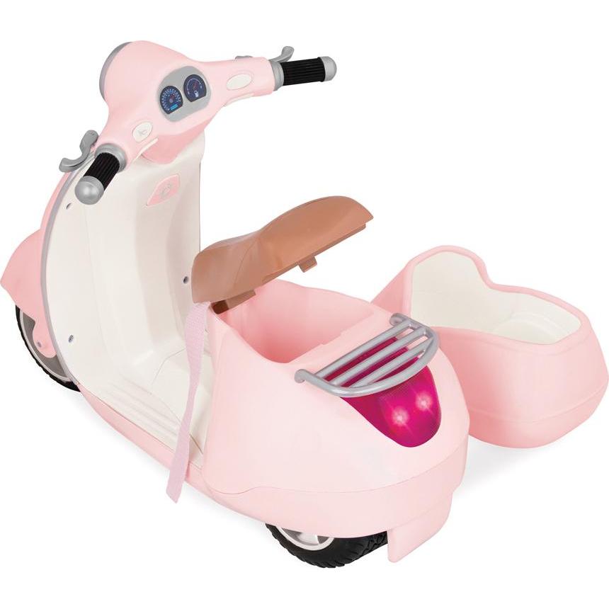 Our Generation Scooter mit abnehmbarem Seitenwagen