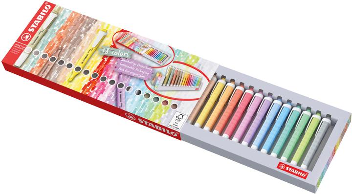 Image du produit STABILO Swing Cool Nature Colors (Multicolore, 4 mm, 18 x)