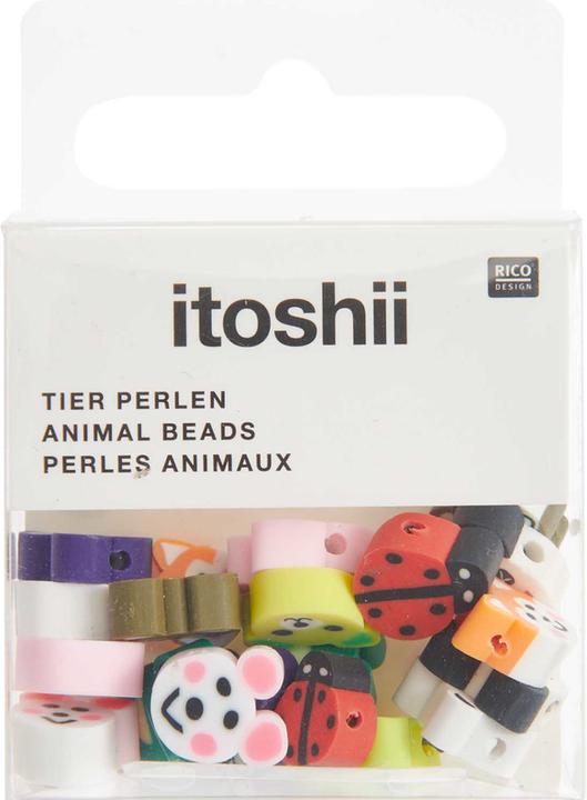 Produktbild Rico Tier Perlen 11 mm, 20 Stk.