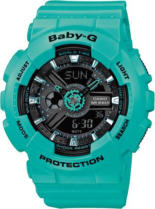 Baby-G Ba-111 (Analoguhr, Digitaluhr, 43.40 mm)
