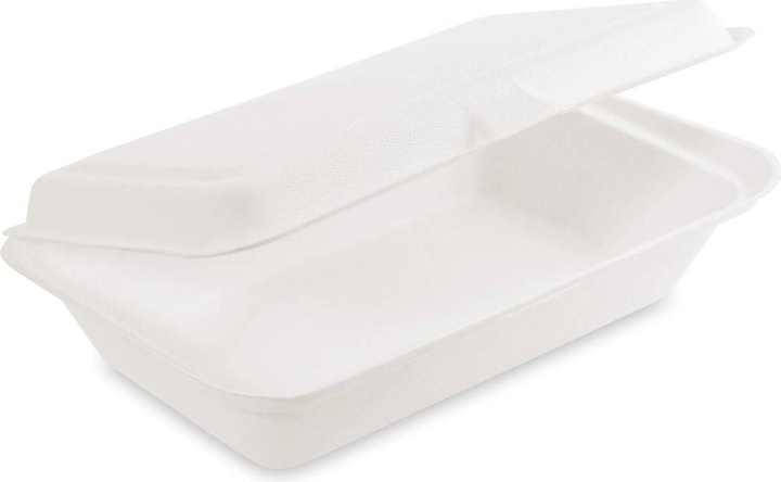 Produktbild Wimex.eu Lunch-Box Zuckerrohr-Bagasse ungeteilt 250 x 162 x 63 mm - 50 Stück