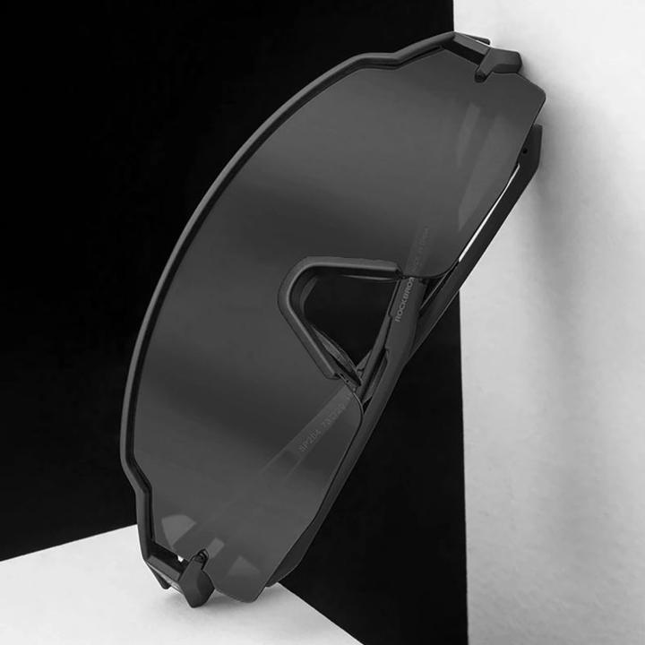 Productafbeelding Rockbros Gepolariseerde fietsbril met UV-bescherming en corrigerende inzet 14120008006 Grijze glazen (Black, Grijs)