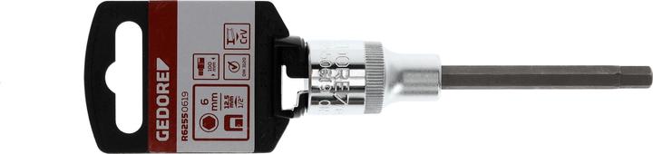 Produktbild Gedore Red red R62550619 Schraubendraubereinsatz 1/2" 6 mm Länge 100 mm (6 mm)