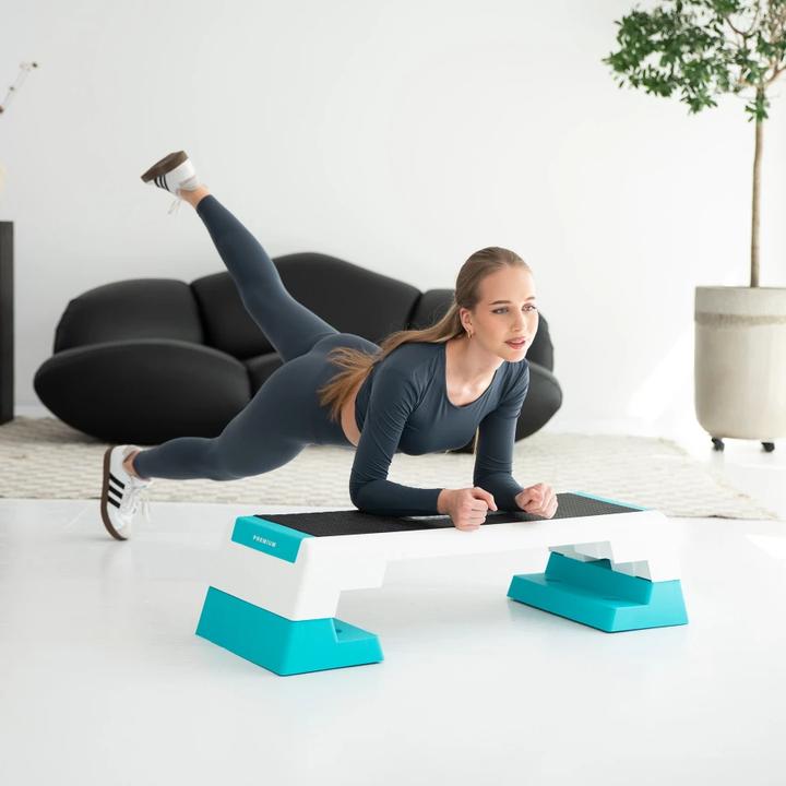 Image du produit HMS As007 White/Mint Step Do Aerobiku Premium