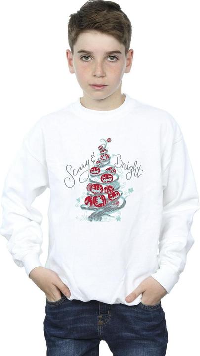 Image du produit Disney - Sweat THE NIGHTMARE BEFORE CHRISTMAS SCARY & BRIGHT - Garçon (128)