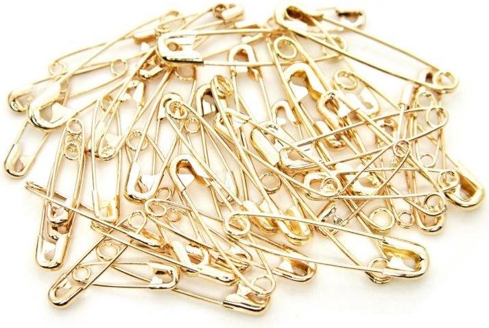 Immagine prodotto Hemline Gold Spille di sicurezza
