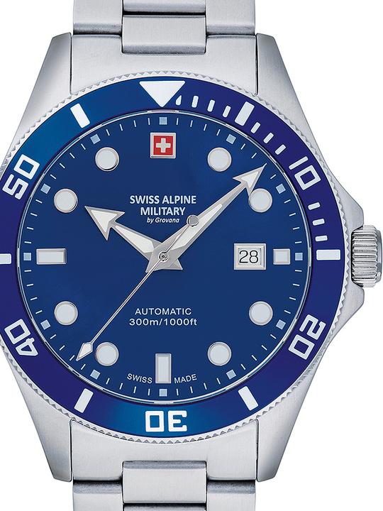 Produktbild Swiss Alpine Military 7095.2135 Diver Automatik 44mm 30ATM (Chronograph, 44 mm)